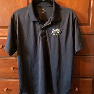 Navy Midshipmen athletic polo shirt